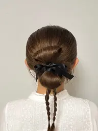 【ミニモ限定】まとめ髪ヘアセット🎀🩰