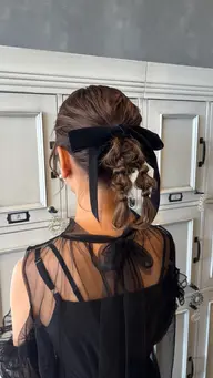 【編みおろしスタイル限定】お呼ばれヘアセット❤︎