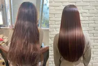 【髪質改善👑人気No.2】カット+カラー+TOKIO de SINKAストレート👑 20000円→15000円