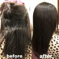 縮毛矯正、髪質改善