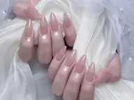 【初回オフ無料】🉐チップ長さだし10本+ワンカラー