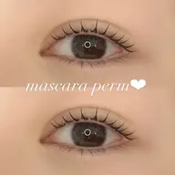 【マスカラパーマ】ブラックティント❤︎ ¥6,500→
