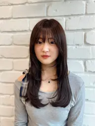 【人気menu🩶】メンテナンスカット×ブリーチ無しワンカラー×髪質改善トリートメント🍸