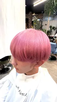 ダブルカラー（ブリーチ使用）