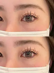 LEDダブルフラットラッシュ80束(160本)