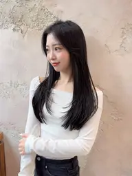 人気メニュー💞似合わせカット✂️+透明感カラー🥣+内部補習トリートメント✨️