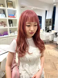 【ご新規様限定】🌼似合わせカット+ダブルカラー(ダメージレスケアブリーチ使用)🌼