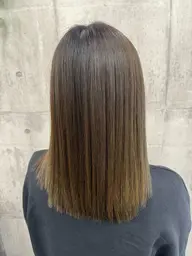 カット➕縮毛矯正➕トリートメント ¥17300