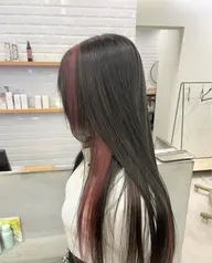 インナーブリーチ+カラー+トリートメント+シャンプーブロー