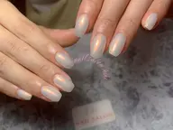 💖💖【ジェルオフ無料】ミラーネイル