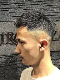 【無料カットモデル】フェードカット