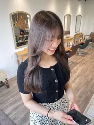 【朝イチ割 平日9時限定】似合わせカット＋ケアカラー