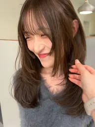 透明感たっぷりダブルカラー＋艶さらトリートメント✨✨