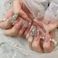 チップ長さだし10本＋やり放題Mプラン(90minデザイン)🎀オフあり、オフなし