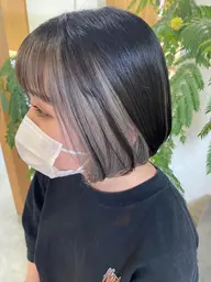 【個性派カラー、デザインカラー】カラー＋アンブレラカラー(ブリーチ、シャンプー、ブロー込み)通常料金より30%off