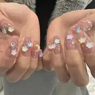 迷ったらコレ★✨⛪️デザインプラスコース⛪️✨パーツ乗せ放題🪞ワンホン/韓国ネイル🧧持ち込みデザインOK⚜️