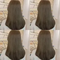 💎ロング料金なし💎ケアカラー➕Aujua2stepトリートメント➕超音波アイロン¥9000《艶髪・韓国ヘア・新宿》