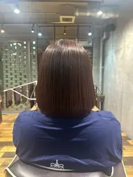 グレーカラー（白髪染め）　ショートヘア