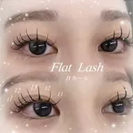 【🌷4/4​〜​6限定価格🌷】エクステ🫧フラットラッシュ120本　✨束感コーティング｛川越/マツエク｝