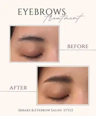 【パリジェンヌブロウ練習モデルメニュー価格】アイブロウリフト/毛流れ矯正【パーマ&眉毛WAX脱毛&間引き】