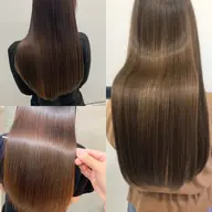 髪質改善美髪縮毛矯正 +髪質改善トリートメント付き30000円→9000円