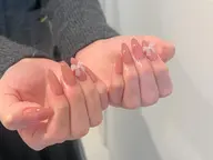 長さ出し付きプランその①チップ長さ出しワンカラー💅¥3000もお🉐？おトクすぎて、あぁ​〜​も​〜​※