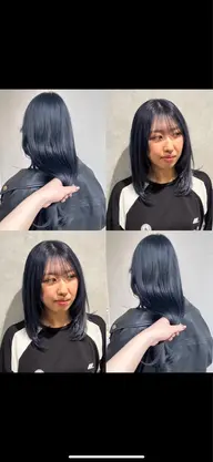 《ブリーチお得🉐クーポン》ブリーチありダブルカラー