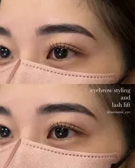 【初回限定セットクーポン】似合わせまつ毛パーマ+ナチュラル眉wax ¥7,980(眉のパーマの追加の場合+¥1,650)