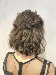 浴衣☺︎お呼ばれやデートにも♡パーティーヘアセット、カジュアルヘアアレンジ💐