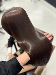 【🤍大人気水素髪質改善×艶カラー🤍】🎀ミニモ限定価格🎀髪質改善トリートメント×ワンカラー🫧 ⚠︎20時以降限定