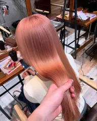 【3.4月限定🧡業界最安値‼️】カット+カラー🩷+Aujuaトリートメント+ウルトラファインバブル付き