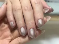 自爪持ち込みデザインネイル