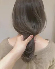 《ご新規様限定》🩶透明感ケアカラー+髪質改善トリートメント🩶