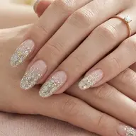 深夜の駆け込み歓迎！Gel-X ラメグラデーション(自他店オフ無料)