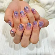 ハンドジェル☆ラメグラデーション〘 オフあり〙(オフ、ケア込)