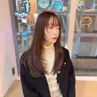 💐U24 🎗️ミニモ学割】カット+透明感アディクシーカラー+3STEPトリートメント