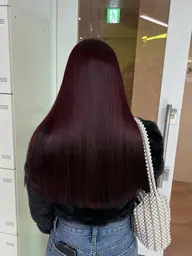 🤍美髪矯正🤍縮毛矯正+カラー+カット+髪質改善トリートメント