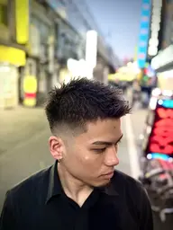 フェードカット+シャンプー+セット