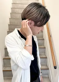 メンズカット+カラー+クイックトリートメント