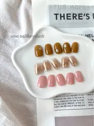 【10種類から選べる♪】シンプル定額ネイル（オフ込み）