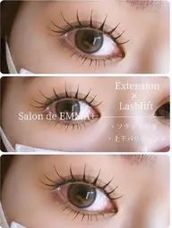 パリエク❕縦幅を最大限に強調❕上下パリジェンヌ+フラット80本→¥13,700