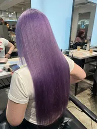 【🧊寒色系ダブルカラー🧊】1ブリーチ(リタッチ可)➕ダメージ補修トリートメント<ブリーチモデル募集中✨>