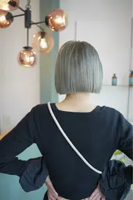 ✨ブリーチしたい仕上がりがボブ、ショート限定✨ブリーチ込みダブルカラーが無料‼️(髪型、お色など相談可。リタッチも可)