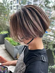 ガラリとイメチェン☆double collar☆