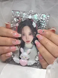 【⠀ご新規様・学生様   】限定 推し活ネイル🇰🇷՞⸝⸝> ༥ <⸝⸝՞♡.·*.フルアートし放題♡.·*.