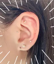 おしゃれしつつ✨晴れやかに耳ツボジュエリー💎【両耳10粒（内4粒ジュエリー変更可能）まで】