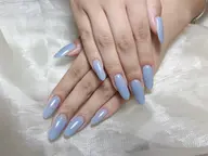 😍  チップ長さだし+ワンカラー/ラメグラ（ソフトオフ込み）