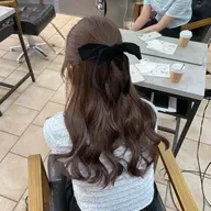 【渋谷】🩷トレンド韓国レイヤーカット+透明感ワンカラー