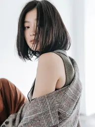 🍀似合わせカット➕サラツヤダメージレス縮毛矯正✨✨20%OFF❗️（ボブ/レイヤー/ミディアム）