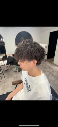 平日限定メンズカット＋波巻きorツイスパ